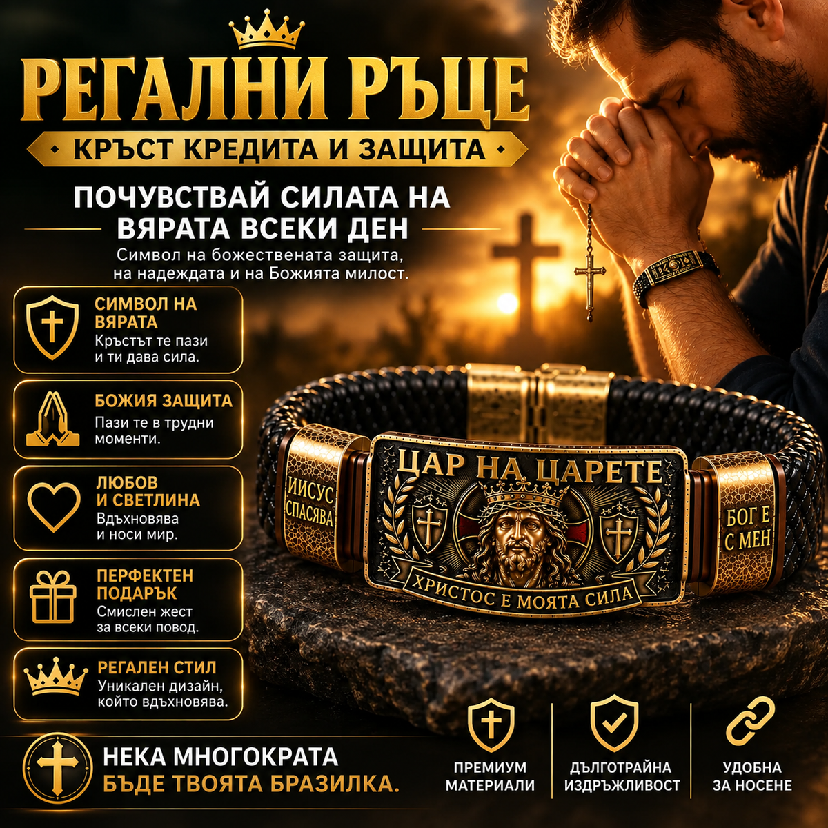 Гривна на вярата „Цар на царете"™